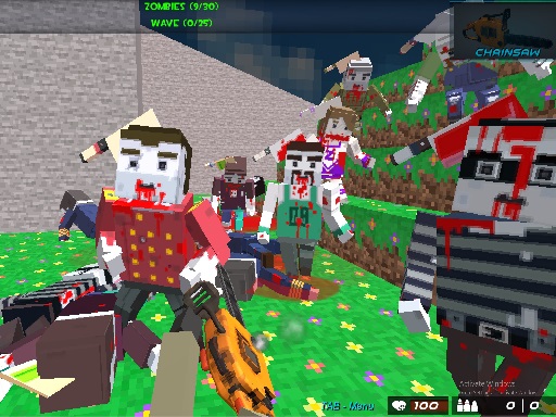 Blocky Survival Action Game