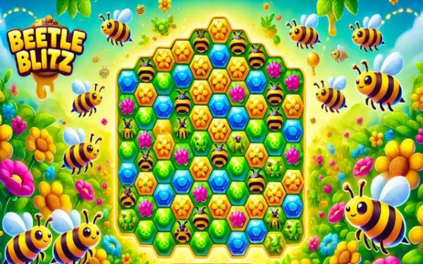Beetle Blitz: Match-3 Puzzle Adventure Online Game