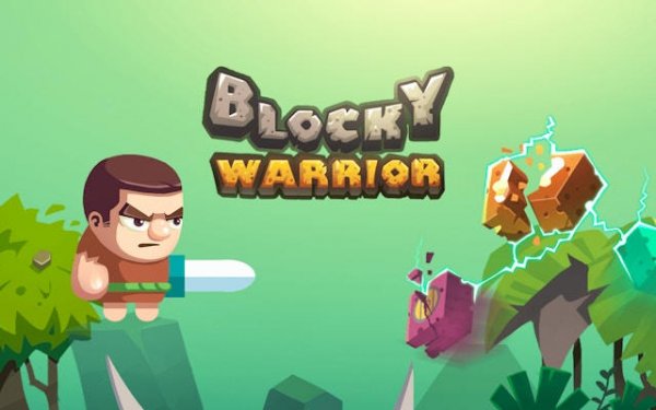 Blocky Warrior: Puzzle Action Adventure Online Game