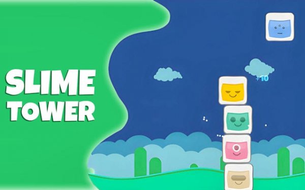 Slime Tower Stacking Game