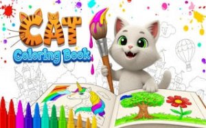 Cat Coloring Book: Relaxing Drawing Game