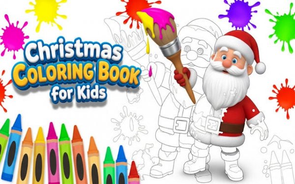 Christmas Coloring Book for Kids - Free Online Coloring Game