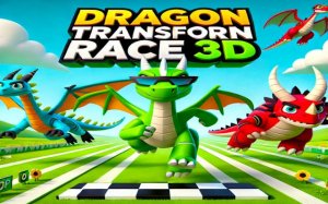 Dragon Transform Race 3D Online Arcade Game