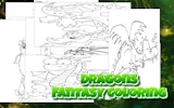 Dragons - Fantasy Coloring Game