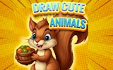 Draw Cute Animals - Kids Drawing & Coloring Game Online