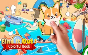 Find It Out Colorful Book - Hidden Object Puzzle Game Online