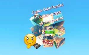 3D Cube Jigsaw: Puppy Puzzles