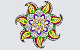 Mandala Coloring Book: Relaxing Art Therapy Game Online