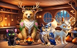 Mysterious Familiars Enchanted Bestiary - Magic Tapping Game