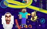 Skibidi Toilet Snake.io: projectilecraft Multiplayer Game