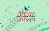 Sushi Party - Kawaii Snake Online Game