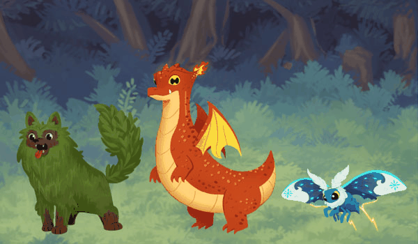 A Strange Creature Joined My Party Online Adventure Game