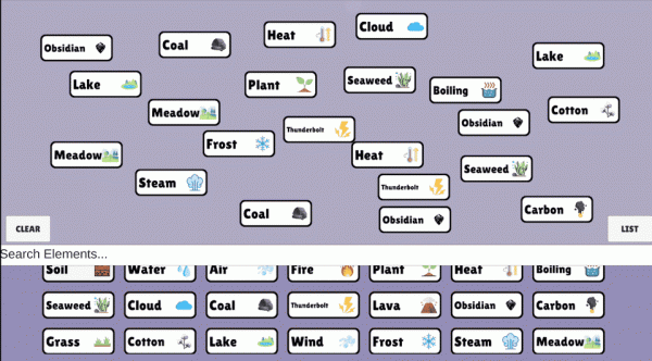 Element Merge Online Puzzle Game