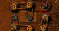 Gears and Chains Puzzle Game