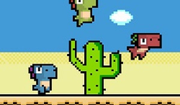 Pixel Dino Runner Arcade